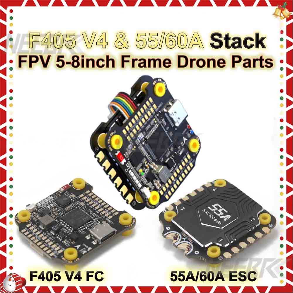 F405 Flight Controller - Полетный контроллер F405 V4 F4 Stack