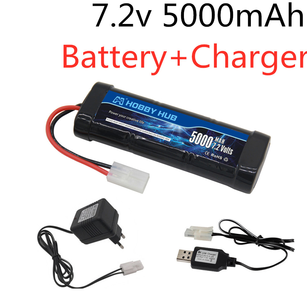Balance Charger Rc - Ni-MH аккумулятор 7,2 В, 5000 мАч,