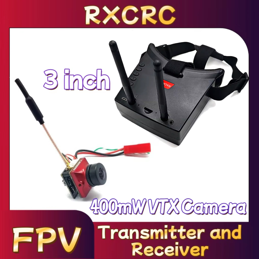 Fpv Goggles - Модуль-передатчик RXCRC 5,8G, 400 мВт, камера
