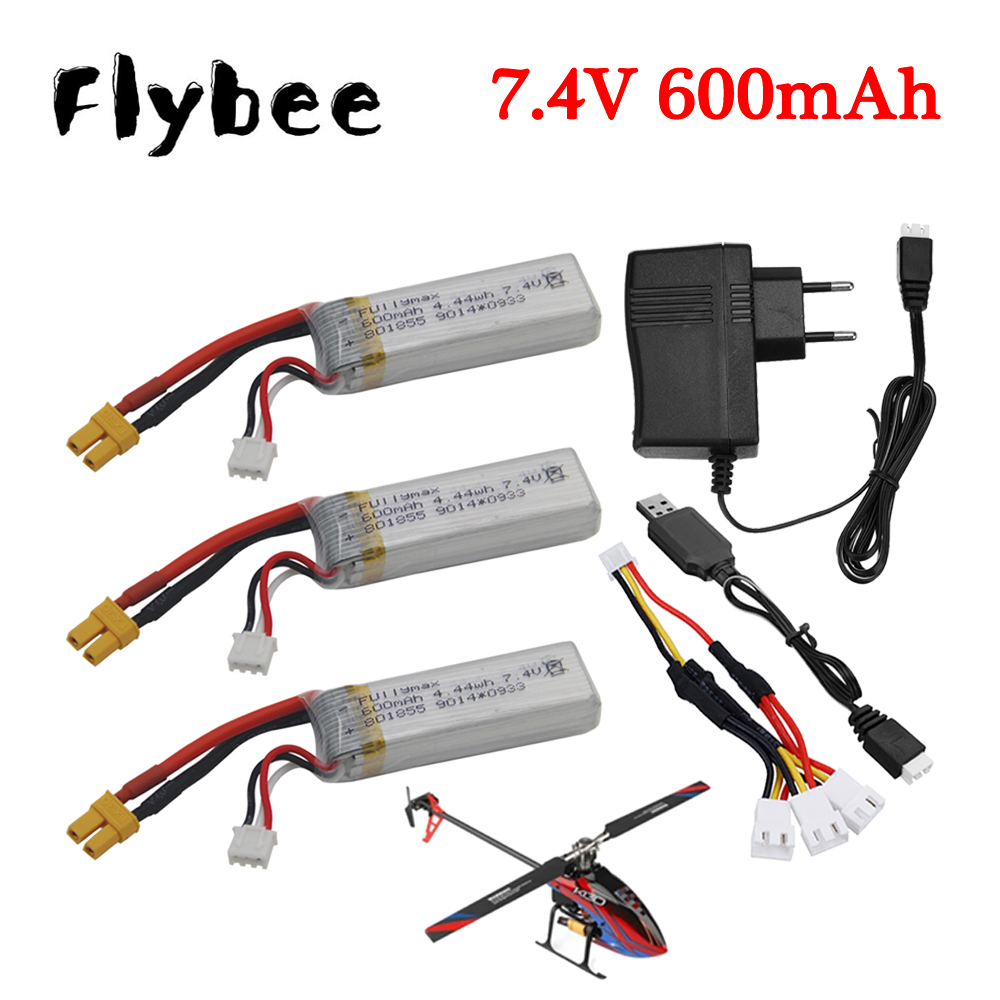 Drone Battery Charger - 7,4 В 600 мАч Lipo аккумулятор