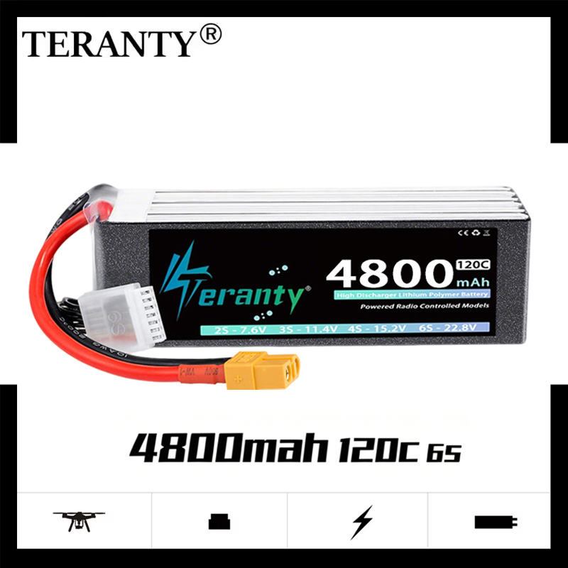 Lipo Battery 6S - Аккумулятор LiPo TERANTY 6S 4800 мАч