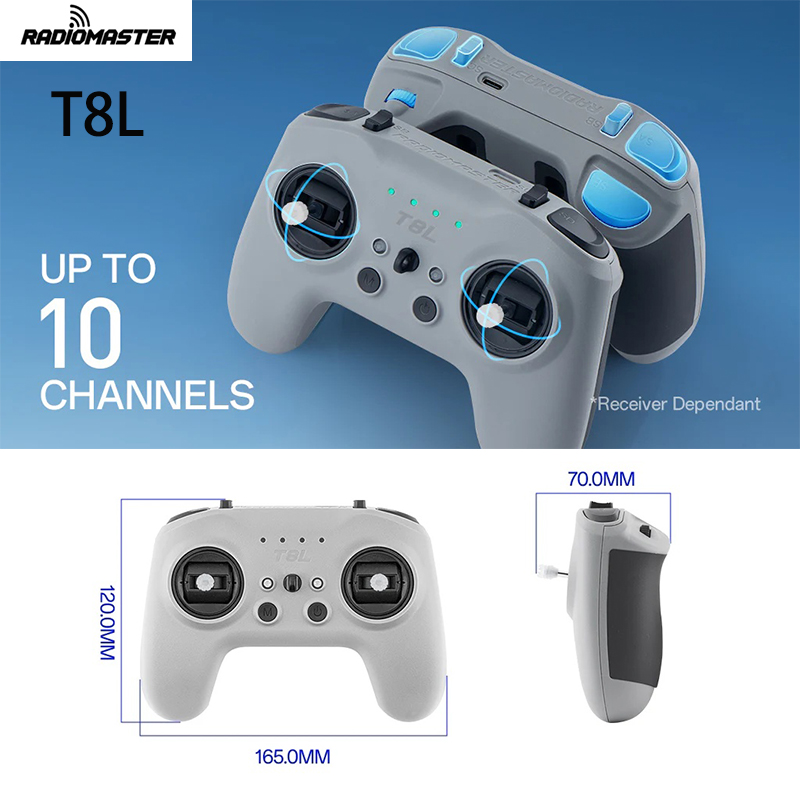 Radio Transmitter 2.4Ghz - Радиоконтроллер RadioMaster T8L M2 2.4GHz ExpressLRS