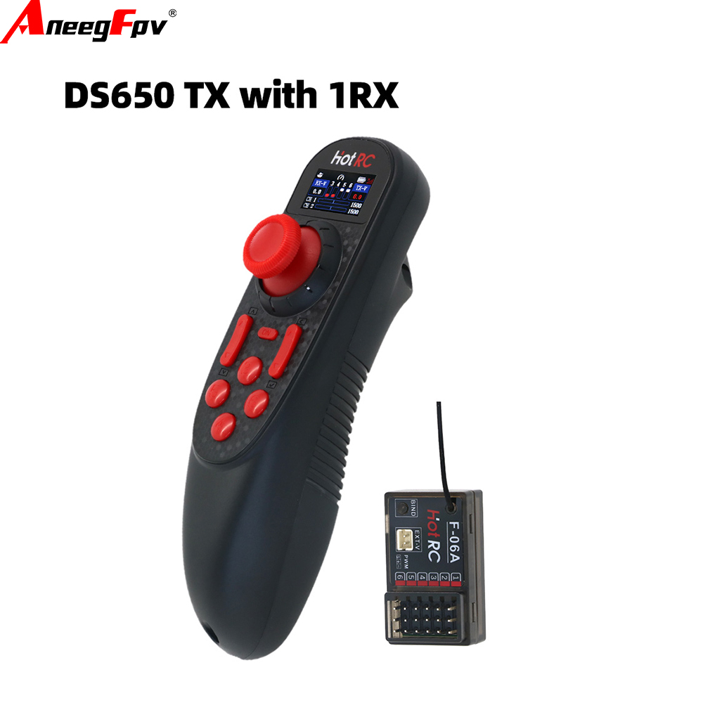 Radio Transmitter 2.4Ghz - Радиосистема HOTRC Hot RC DS-650 DS