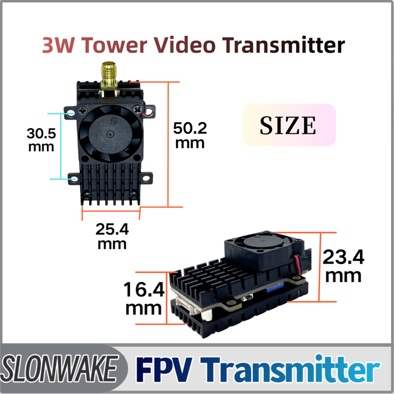 Rc Transmitter - SLONWAKE 5,8G 3000 МВт Модуль передачи