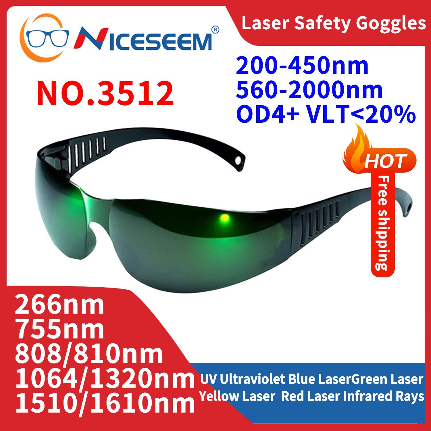 Fpv Goggles - Свинцовые очки, защитные очки с защитой