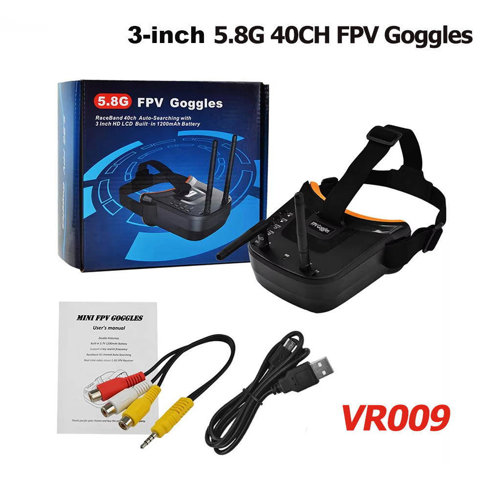 Fpv Goggles - VR009 FPV видеоочки 3 дюйма 480*320