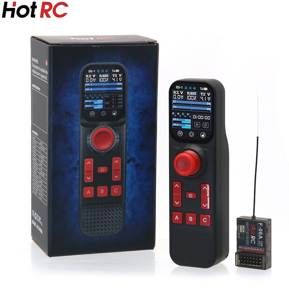 Radio Transmitter 2.4Ghz - Пульт дистанционного управления Hotrc DS-800 2.4ГГц