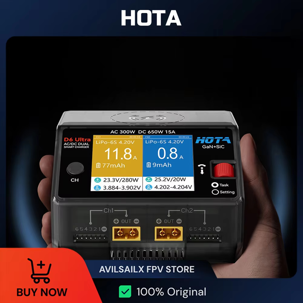 Зарядное устройство HOTA D6 Ul – обзор и цена Balance Charger Rc