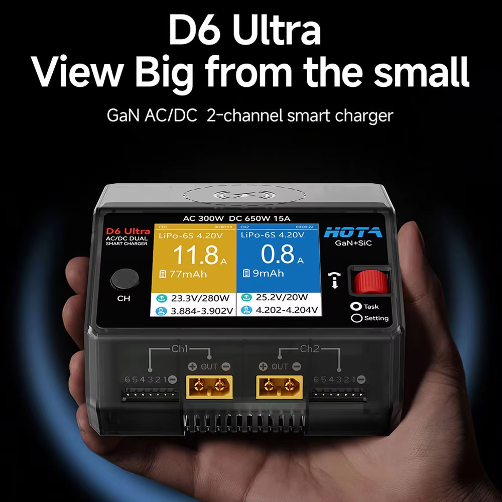Зарядное устройство HOTA D6 Ul – обзор и цена Balance Charger Rc