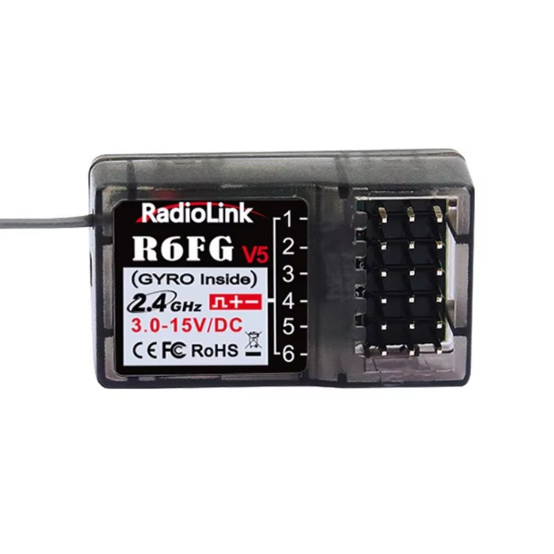 Приемник Radiolink R6FG V5, 6- – обзор и цена Radio Transmitter 2.4Ghz