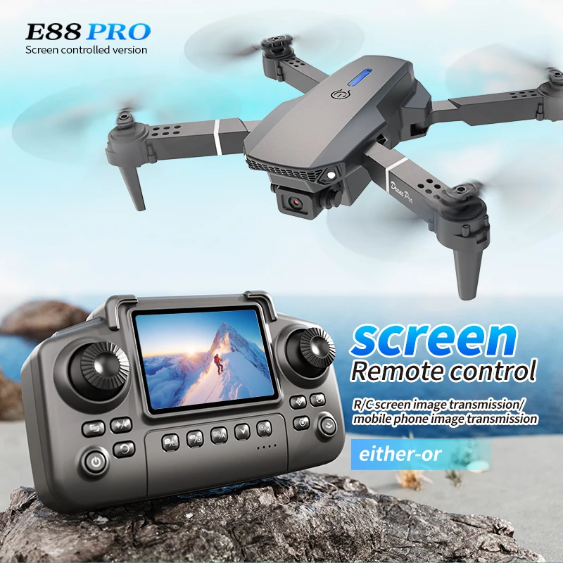 Профессиональный дрон E88 PRO  – обзор и цена Brushed Drone Motor