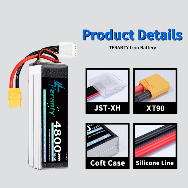 Аккумулятор LiPo TERANTY 6S 48 – обзор и цена Lipo Battery 6S