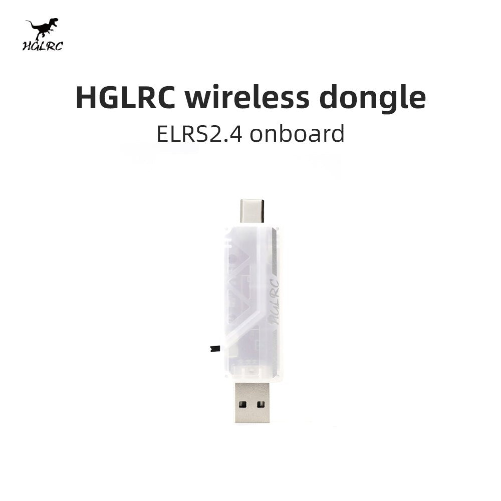 Беспроводной донгл HGLRC ELRS  – обзор и цена Radio Transmitter 2.4Ghz