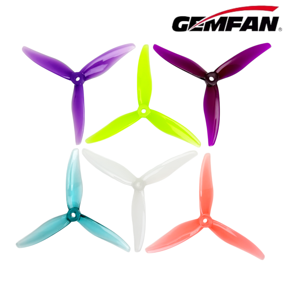 2 пары пропеллеров Gemfan Hurr – обзор и цена 5 Inch Propeller