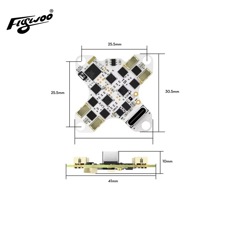 Полетный контроллер Flywoo GOK – обзор и цена F405 Flight Controller