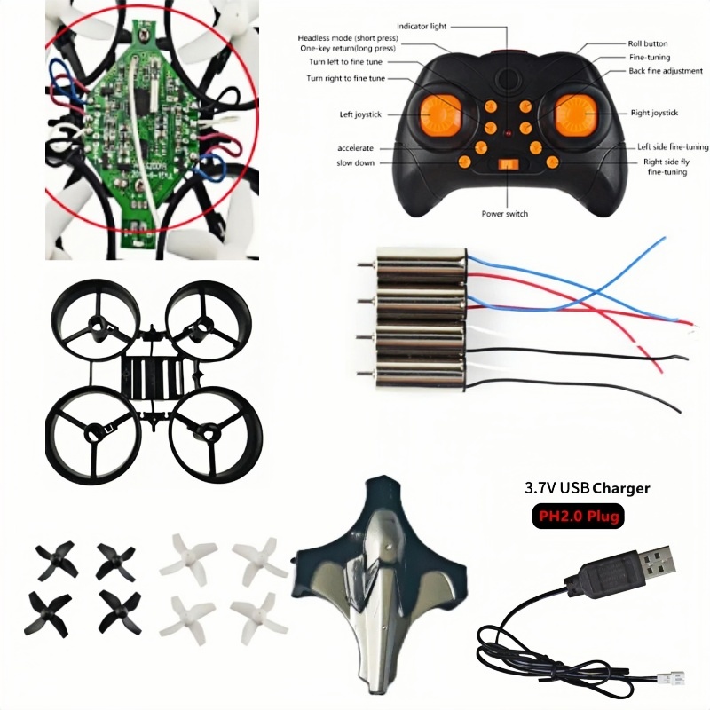 Полный комплект для сборки дро – обзор и цена Brushed Drone Motor