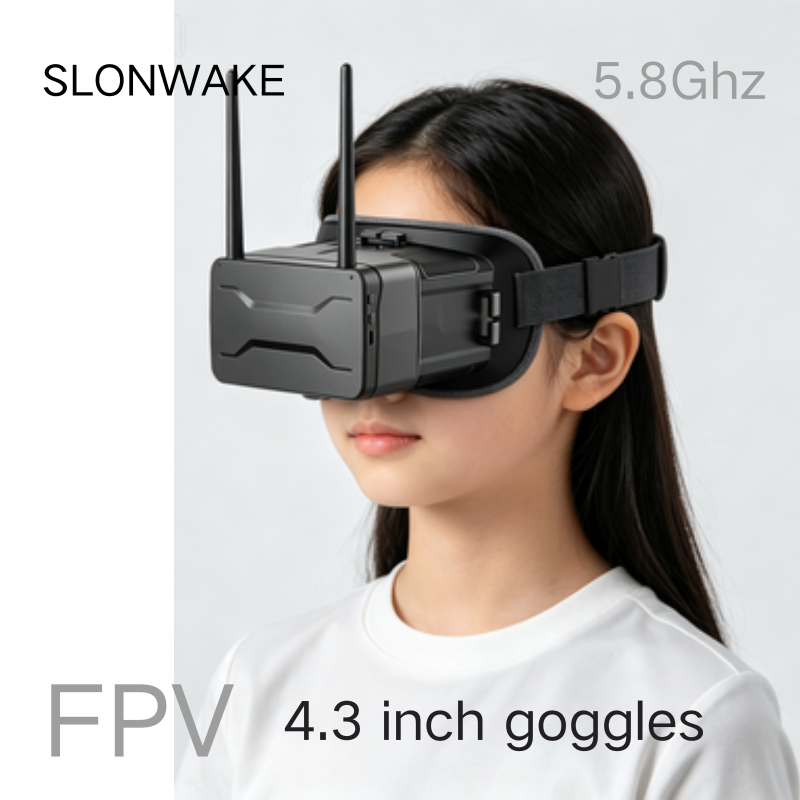 5.8G FPV очки с экраном 4.3 дю – обзор и цена Fpv Goggles