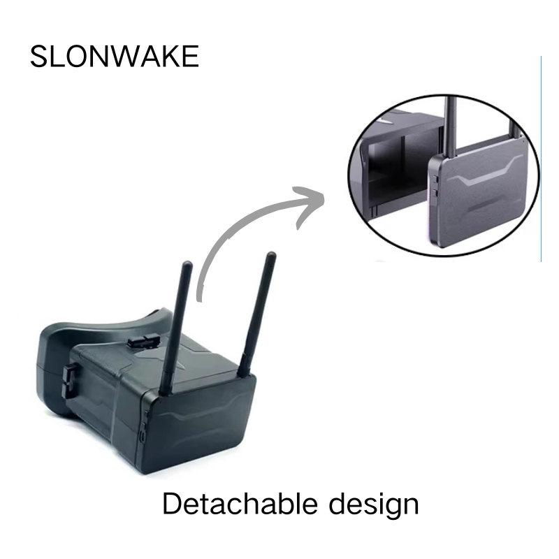 5.8G FPV очки с экраном 4.3 дю – обзор и цена Fpv Goggles