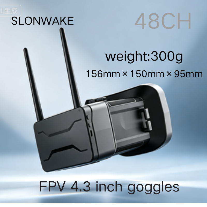 5.8G FPV очки с экраном 4.3 дю – обзор и цена Fpv Goggles