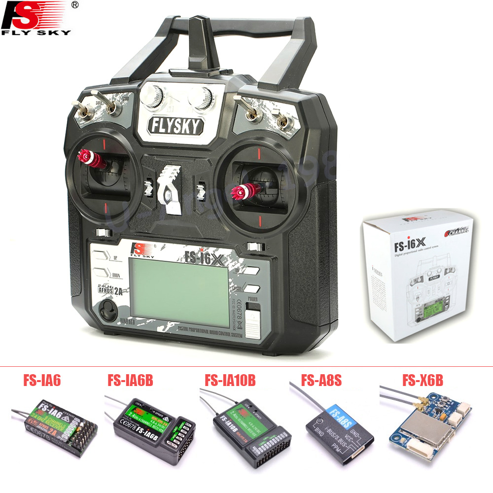 FLYSKY FS-i6X FS i6X 10CH 2,4  – обзор и цена Radio Transmitter 2.4Ghz