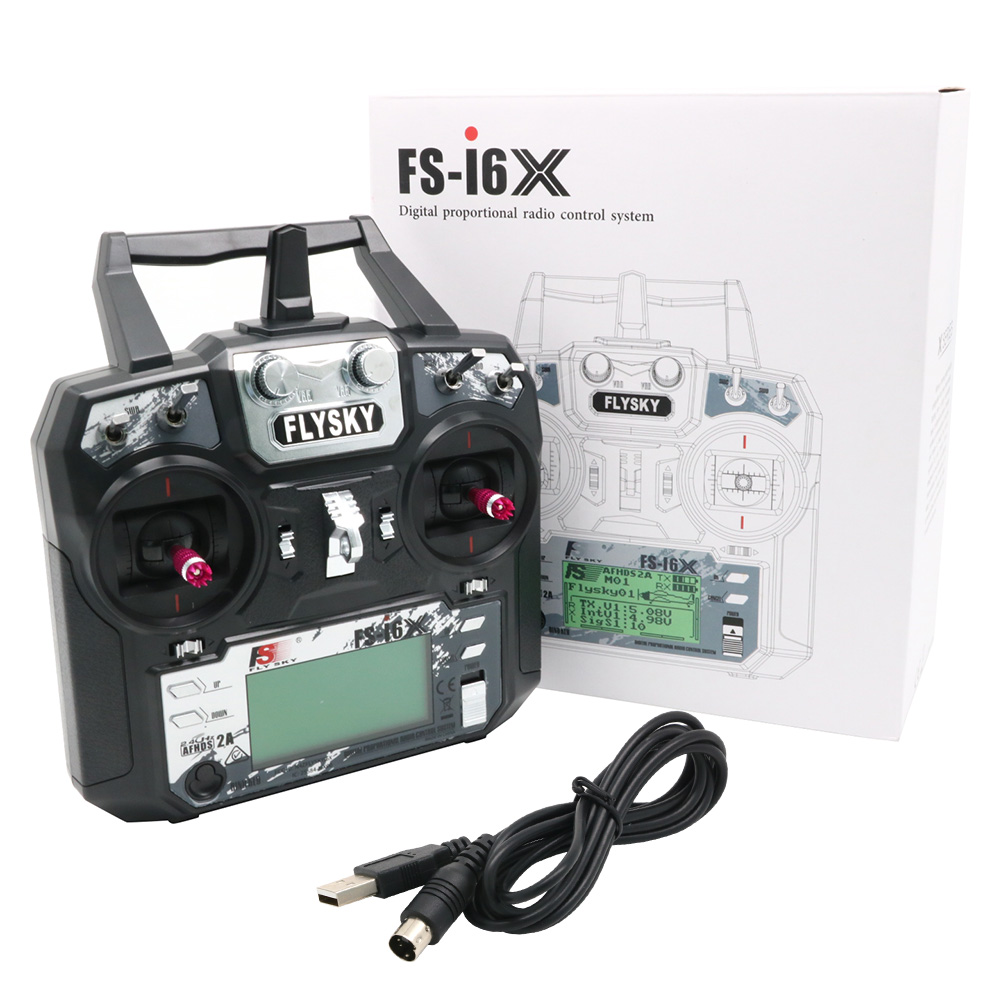 FLYSKY FS-i6X FS i6X 10CH 2,4  – обзор и цена Radio Transmitter 2.4Ghz