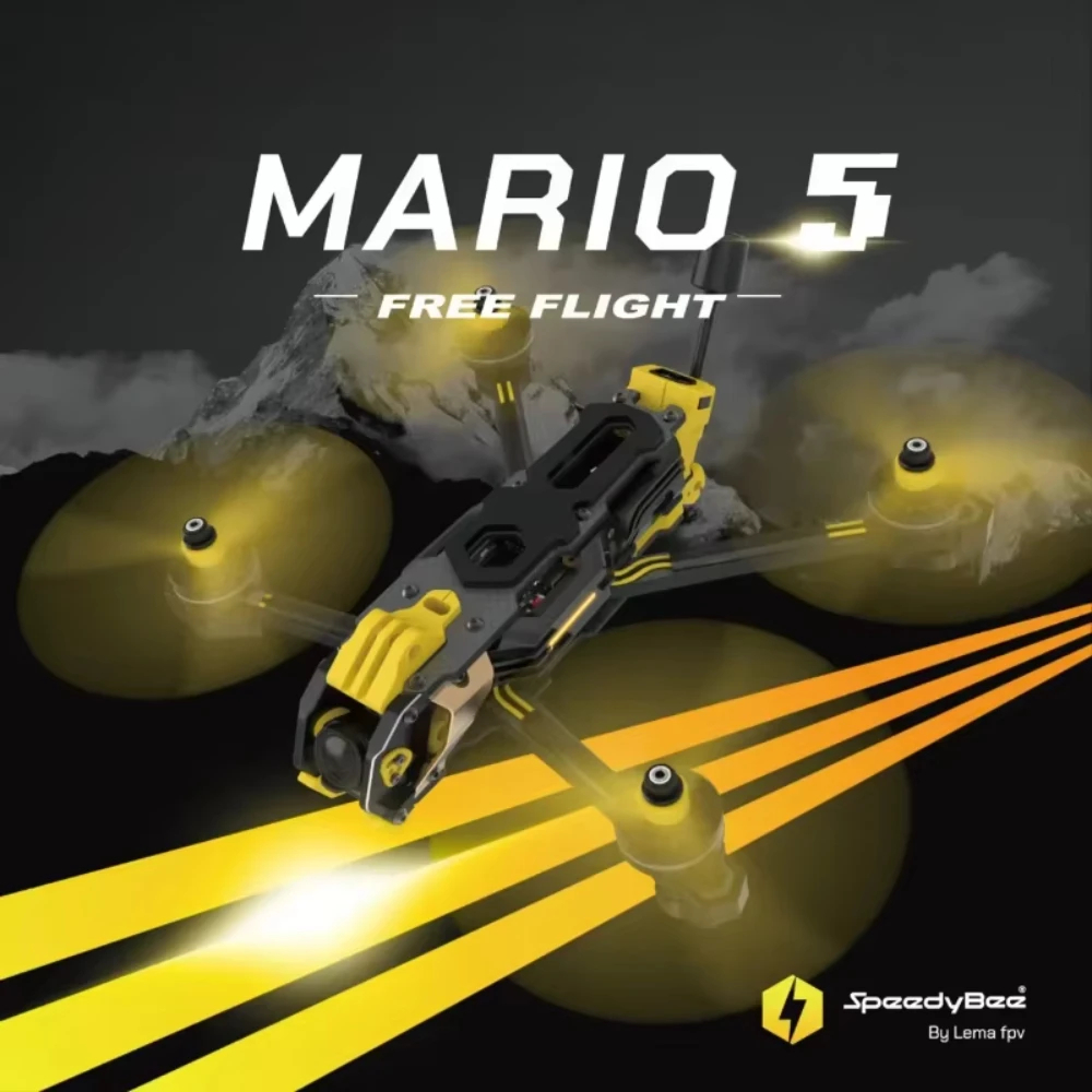Комплект рамы Speedybee Mario  – обзор и цена Carbon Fiber Drone Frame