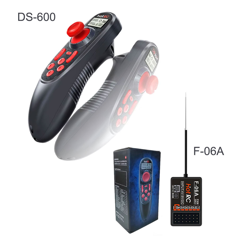 HOTRC DS-600 2,4 ГГц 6-канальн – обзор и цена Radio Transmitter 2.4Ghz