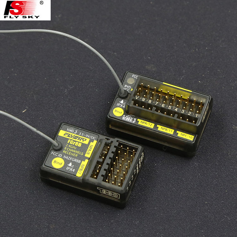 Flysky FGr4B FGr8B FGr12B 2,4  – обзор и цена Radio Transmitter 2.4Ghz