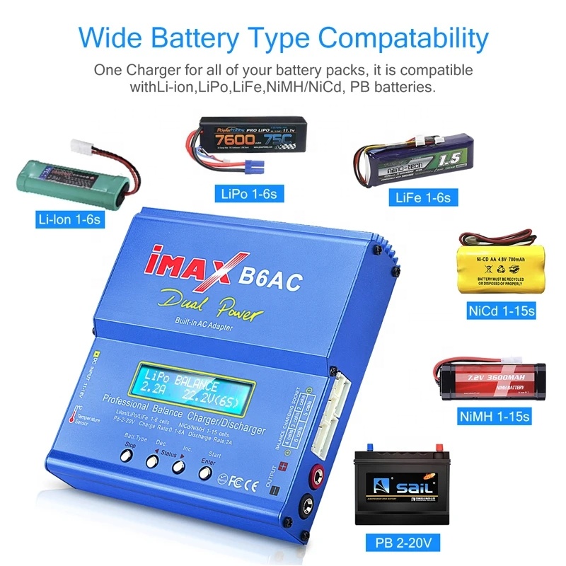 IMAX B6AC RC Зарядное устройст – обзор и цена Balance Charger Rc