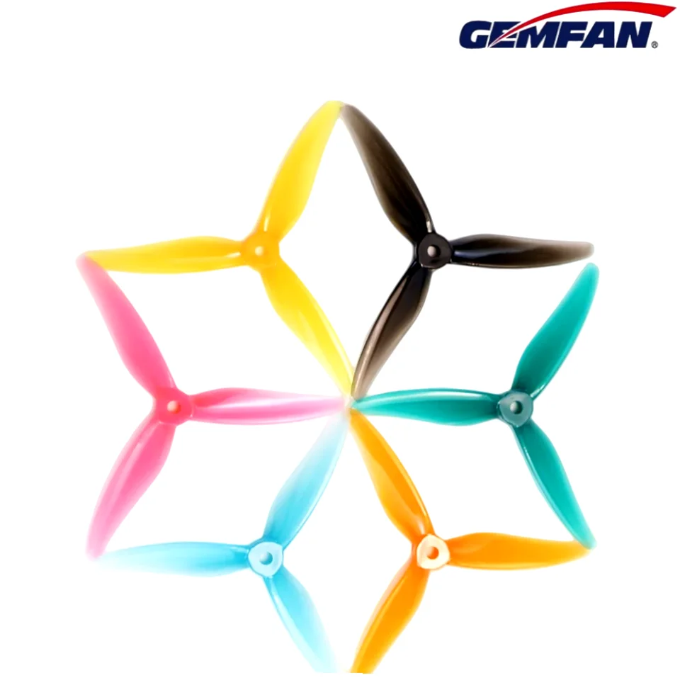 Новые 2-12 пар пропеллеров Gem – обзор и цена 5 Inch Propeller